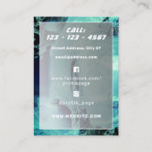 モダンプロフェッショナル洗車インスパイア事業ca 名刺 (裏面)