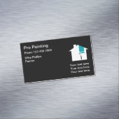 モダンプロフェッショナル画家名刺マグネット マグネット名刺 (インサイチュ)