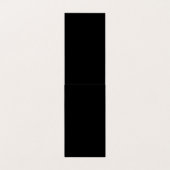 モダンプロフェッショナル白黒フォトモノグラム 名刺 (内部フラット)