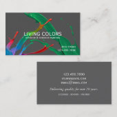 モダンプロフェッショナル絵画の名刺 名刺 (正面/裏面)