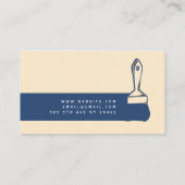 モダンプロフェッショナル絵画会社 名刺 (裏面)