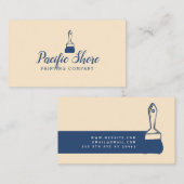 モダンプロフェッショナル絵画会社 名刺 (正面/裏面)