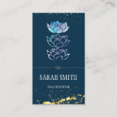 モダンプロフェッショナル緑色ホログラフィック 名刺 (正面)