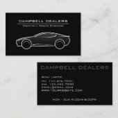 モダンプロフェッショナル販売店自動販売 名刺 (正面/裏面)