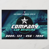 モダンプロフェッショナル車の詳細フライヤー チラシ (正面)