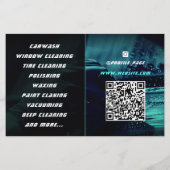 モダンプロフェッショナル車の詳細フライヤー チラシ (裏面)