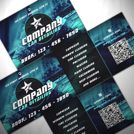 モダンプロフェッショナル車の詳細フライヤー チラシ