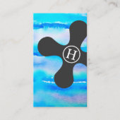 モダンプロフェッショナル配管用名刺 名刺 (正面)