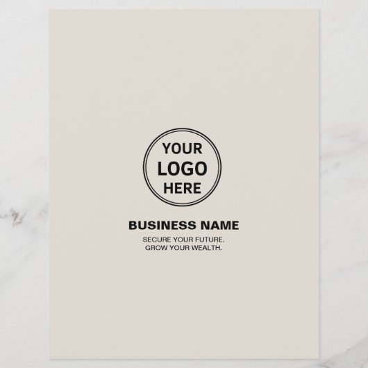 モダンプロフェッショナル金融サービス チラシ (裏面)