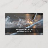 モダンプロフェッショナル銀金属溶接機 名刺 (正面)