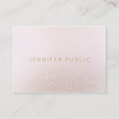 モダンプロフェッショナル高度テンプレートエレガント 名刺 (正面)