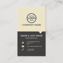 モダンプロフェッショナル2色でロゴを追加