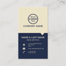 モダンプロフェッショナル2色でロゴを追加