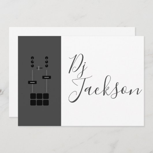 モダンプロフェッショナル2音DJありがとう シーズンカード (正面/裏面)