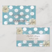 モダンプロフェッショナル、ドット、フローラロイヤリティカード ロイヤリティカード (正面/裏面)