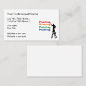 モダンプロフェッショナル·ペインタ·名刺 名刺 (正面/裏面)