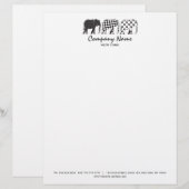 モダンプロフェッショナル レターヘッド (正面/裏面)