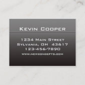 モダンプロフェッショナル 名刺 (裏面)