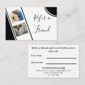 モダンプロフェッショナル  紹介カード (正面/裏面)