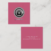 モダンプロフェッショナル、Instagram スクエア名刺 (正面/裏面)