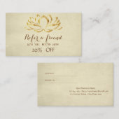 モダンプロフェッショナル、Lotus紹介カード 紹介カード (正面/裏面)