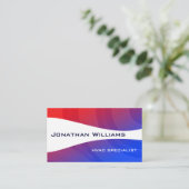 モダンプロフェッショナルHVAC名刺 名刺 (スタンド正面)