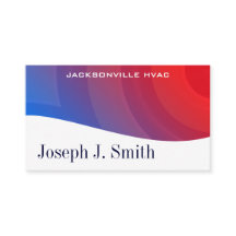 モダンプロフェッショナルHVAC名刺