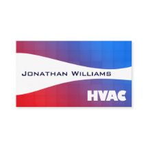 モダンプロフェッショナルHVAC名刺