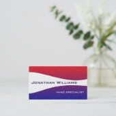 モダンプロフェッショナルHVAC名刺 名刺 (スタンド正面)