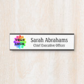 モダンプロフェッショナルOffice Doorシンボルや象徴のロゴ サインプレート (正面)