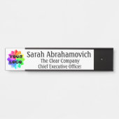 モダンプロフェッショナルOffice Doorシンボルや象徴のロゴ サインプレート (正面)