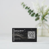 モダンプロフェッショナルQRコード 名刺 (スタンド正面)