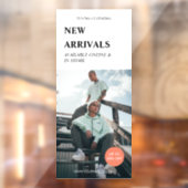 モダンプロモーションフォトブラックビジネス広告ウィンドウC ウィンドウサイン (シート2)