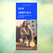 モダンプロモーションフォトブルービジネス広告 ウィンドウサイン (シート3)