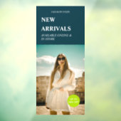 モダンプロモーション写真グリーンビジネス広告 ウィンドウサイン (シート3)