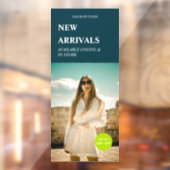 モダンプロモーション写真グリーンビジネス広告 ウィンドウサイン (シート2)