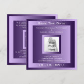 モダンプ王室のラムエレガンス セーブザデート (正面/裏面)