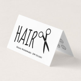 モダンヘアサロンロイヤルティ 名刺