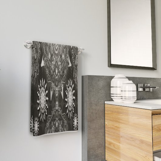 モダンヘキサ ビーチタオル