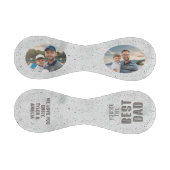 モダンベストダッド 父の日の2枚の写真 野球ボール (パネル)