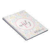 モダンベビーマイルストーン記憶ブック ノートブック (右側)