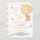 モダンベビーミニマルビーが明らかにするもの 招待状 (正面/裏面)