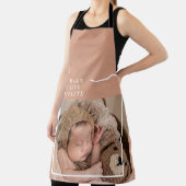 モダンベビー写真 |あなたは私の人生を完全な贈り物にする エプロン (インサイチュ)