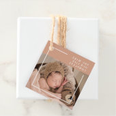 モダンベビー写真 |あなたは私の人生を完全な贈り物にする フェイバータグ (インサイチュ)