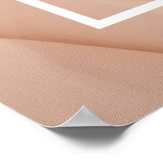 モダンベビー写真 |あなたは私の人生を完全な贈り物にする ポスター (角)