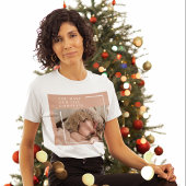 モダンベビー写真 |あなたは私の人生を完全な贈り物にする Tシャツ