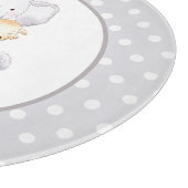 モダンベビー象ベビー男女兼用パーティー カッティングボード (角)