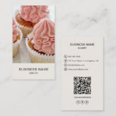 モダンベーカリーカスタム写真 名刺 (正面/裏面)