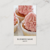 モダンベーカリーカスタム写真 名刺 (正面)