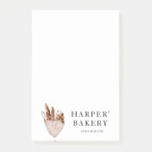 モダンベーカリープロフェッショナルロゴ ポストイット (正面)